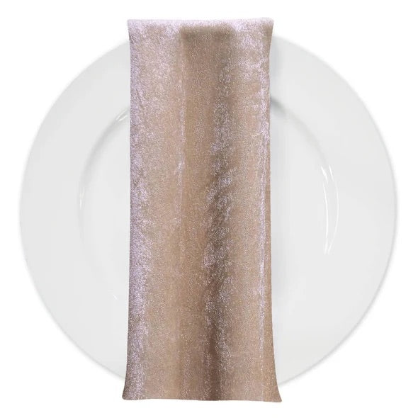 Velvet Table Napkin for Dinner