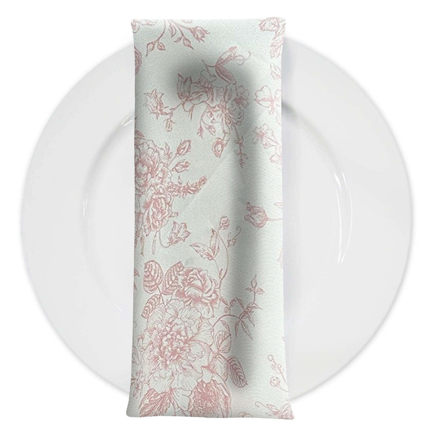 Dusty Rose Polyester Napkins