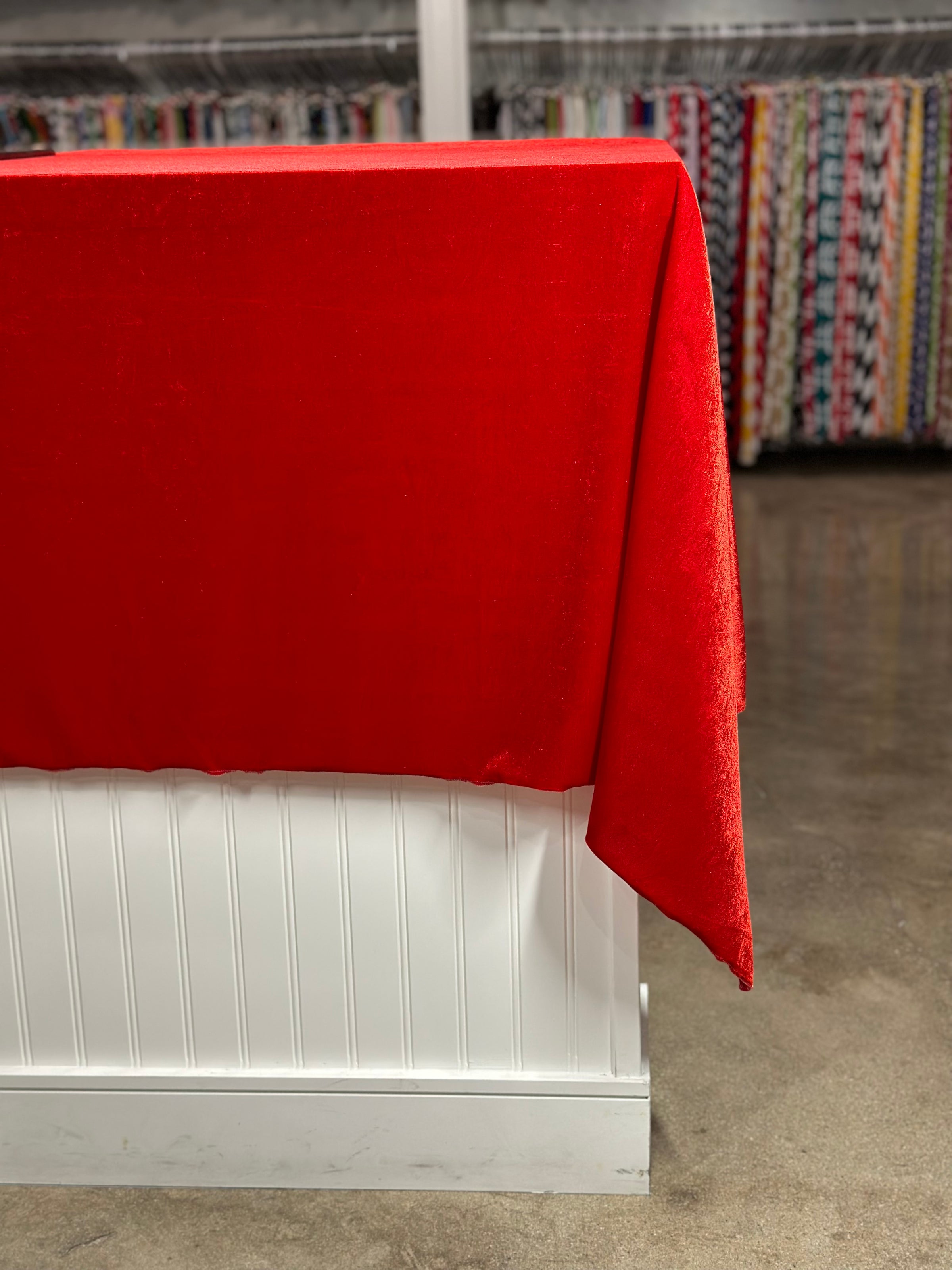 Rectangle Table Cloth Red