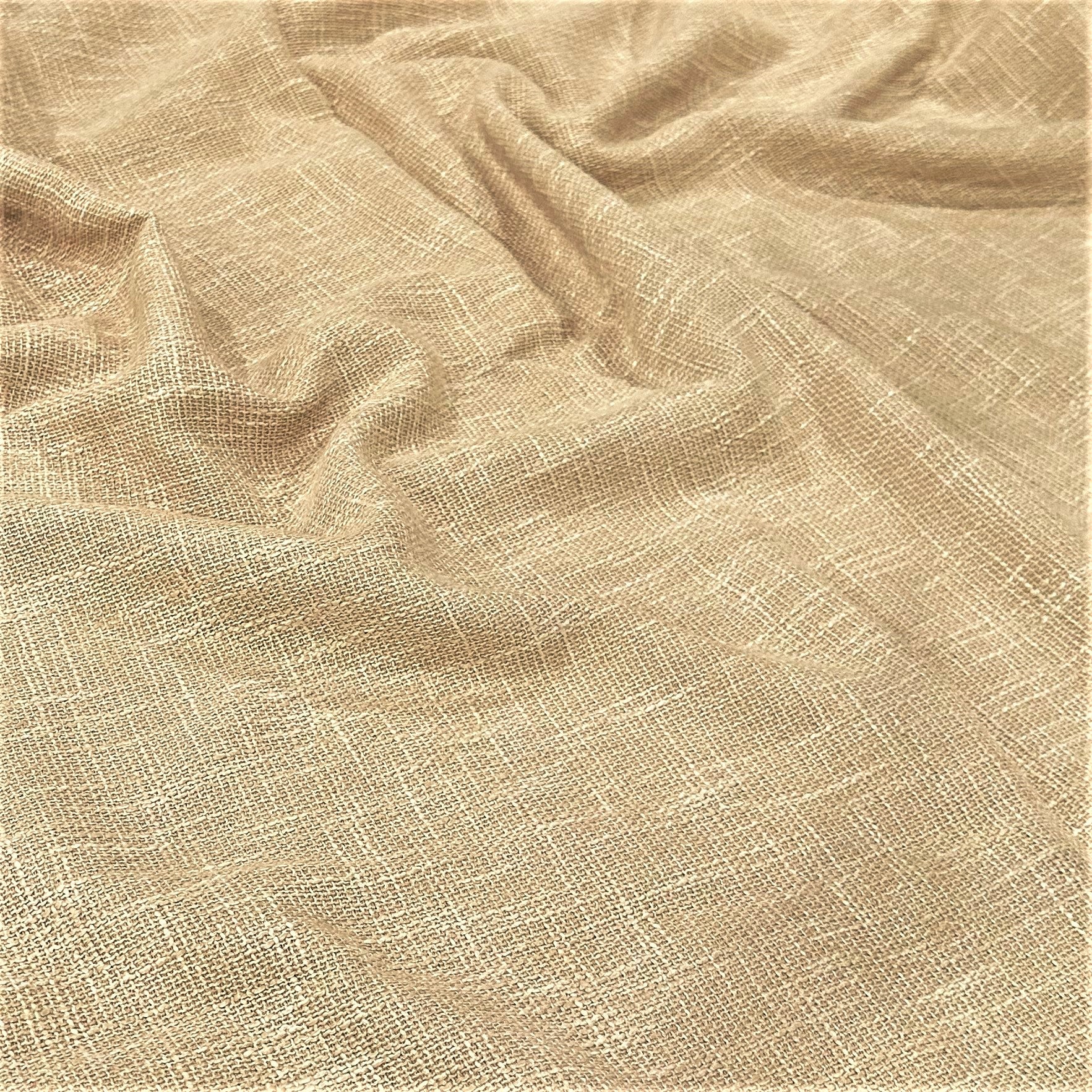 Capri Slub Linen Wholesale Fabric in Silver