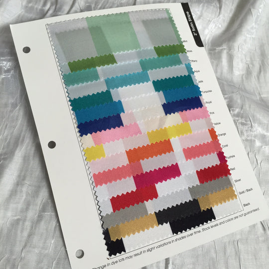 Fabric Color Swatch Books