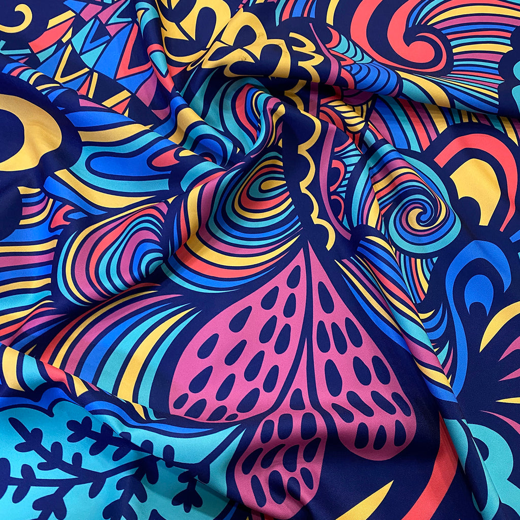 70's Funk (Poly Print) Wholesale Fabric