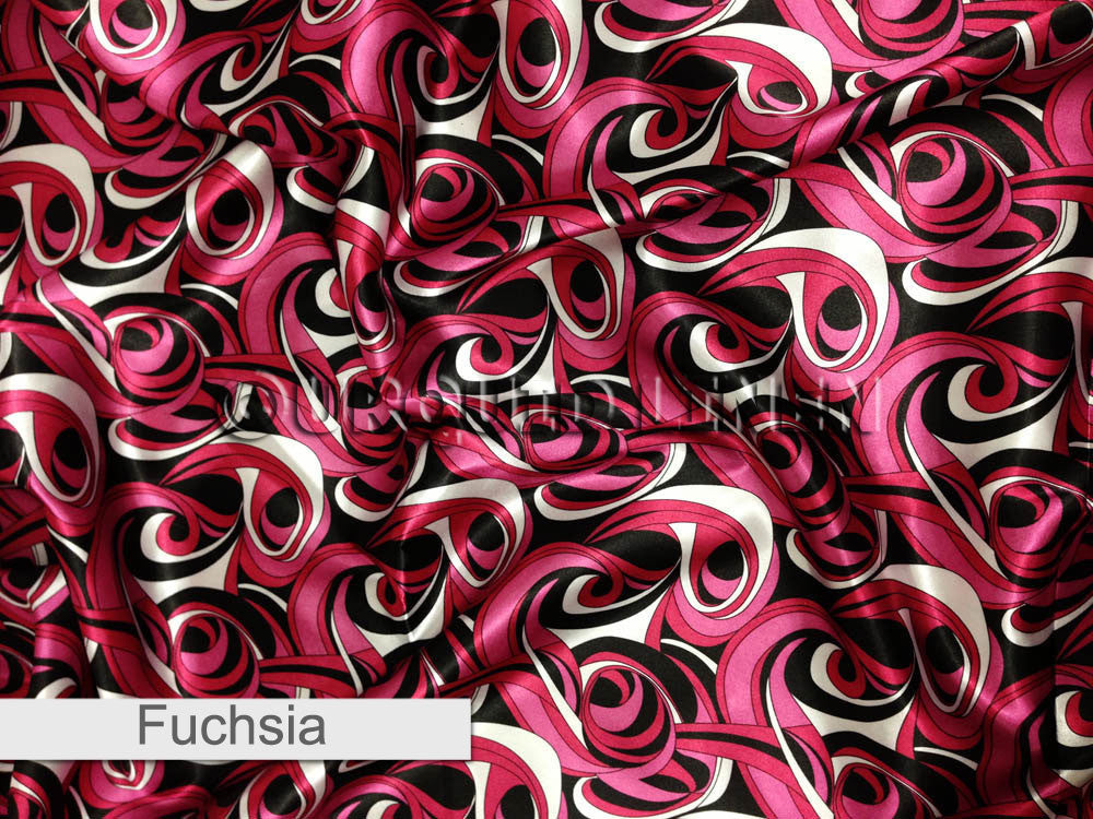 Abstract (Pucci) Wholesale Fabric in Limey