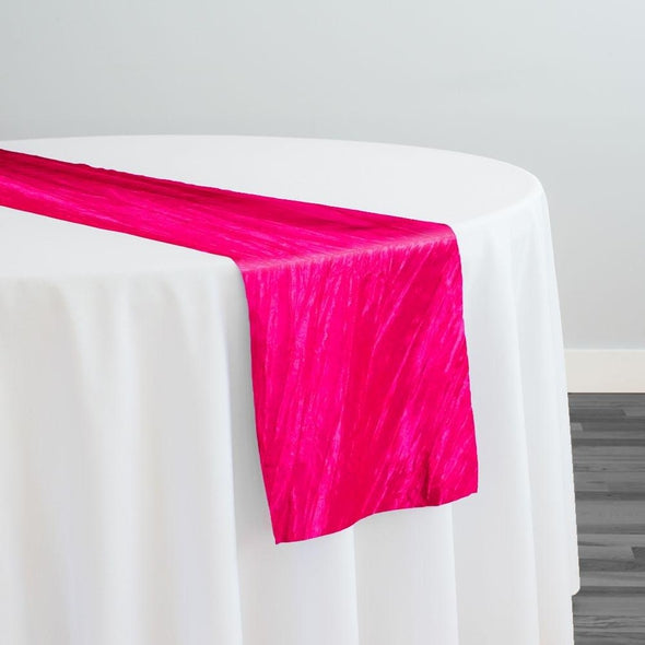 Hot pink on sale table runner