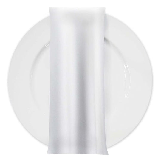 Scuba (Wrinkle-Free) Table Napkin in White