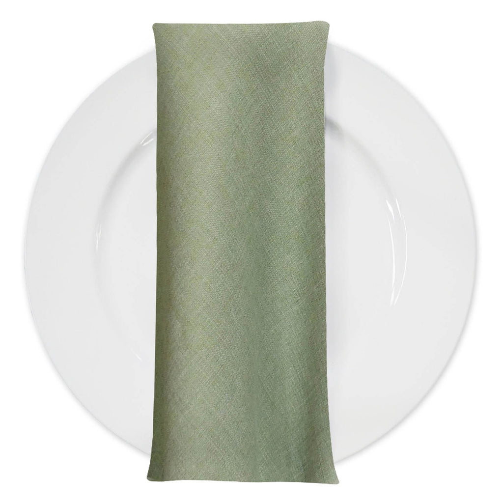 CULTIVER Linen Table Napkins in Sage