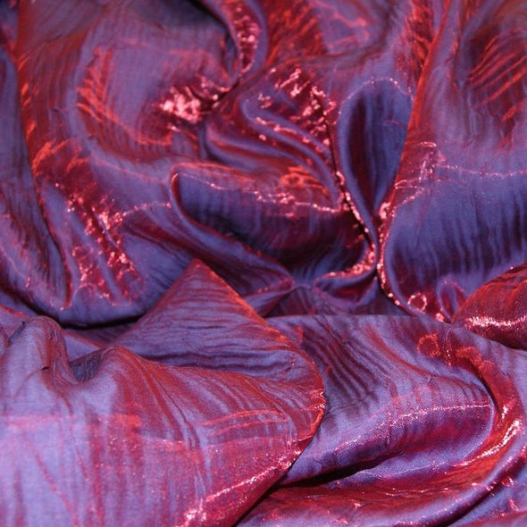 Crush Shimmer (Galaxy) Wholesale Fabric in Violet 21