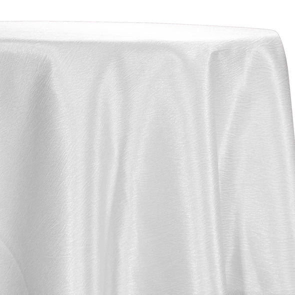 Shops White Satin Tablecloth